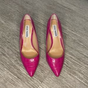 Steve Madden Hot Pink Heels